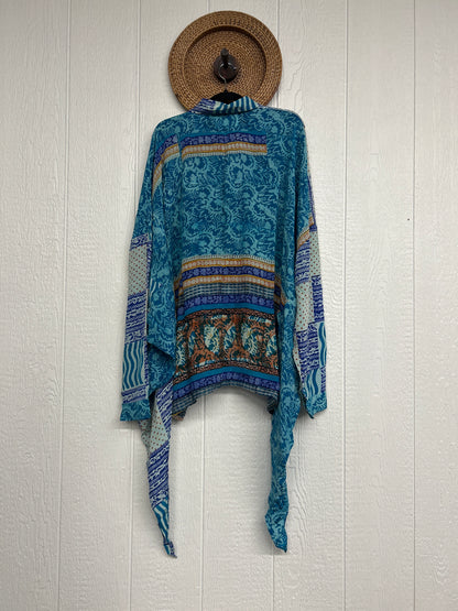 Crepe Sari Nirvana Button Down 1125 199