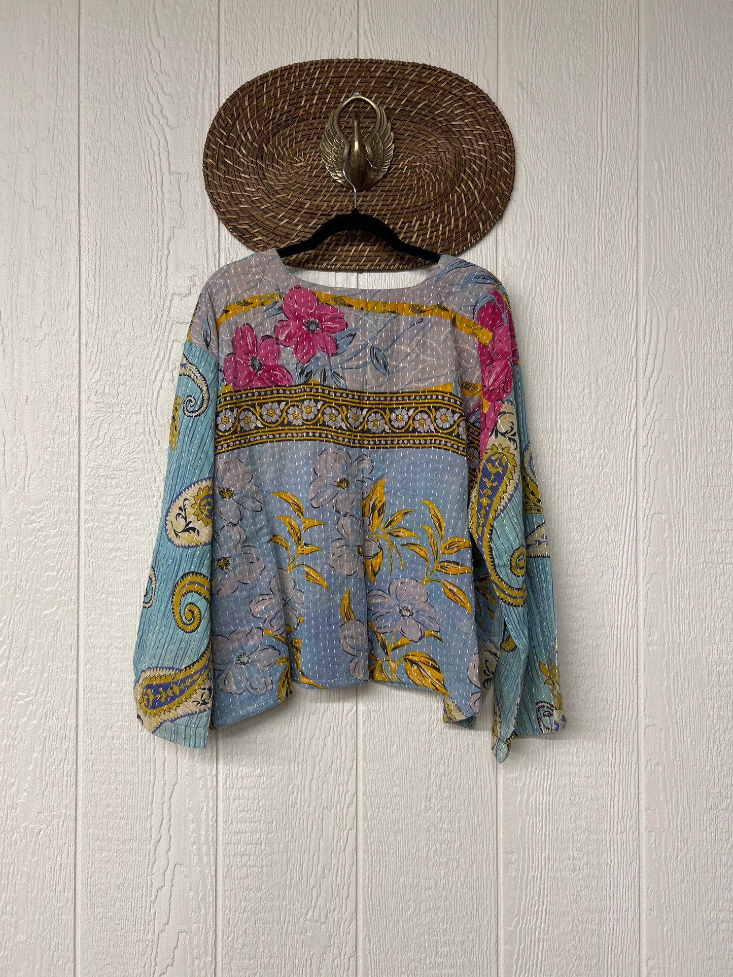 Pareo Kantha Wanderer Pocket Crop Top 0226 164