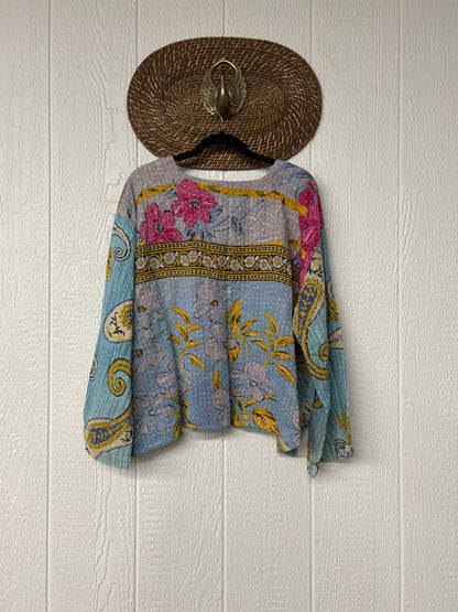 Pareo Kantha Wanderer Pocket Crop Top 0226 164