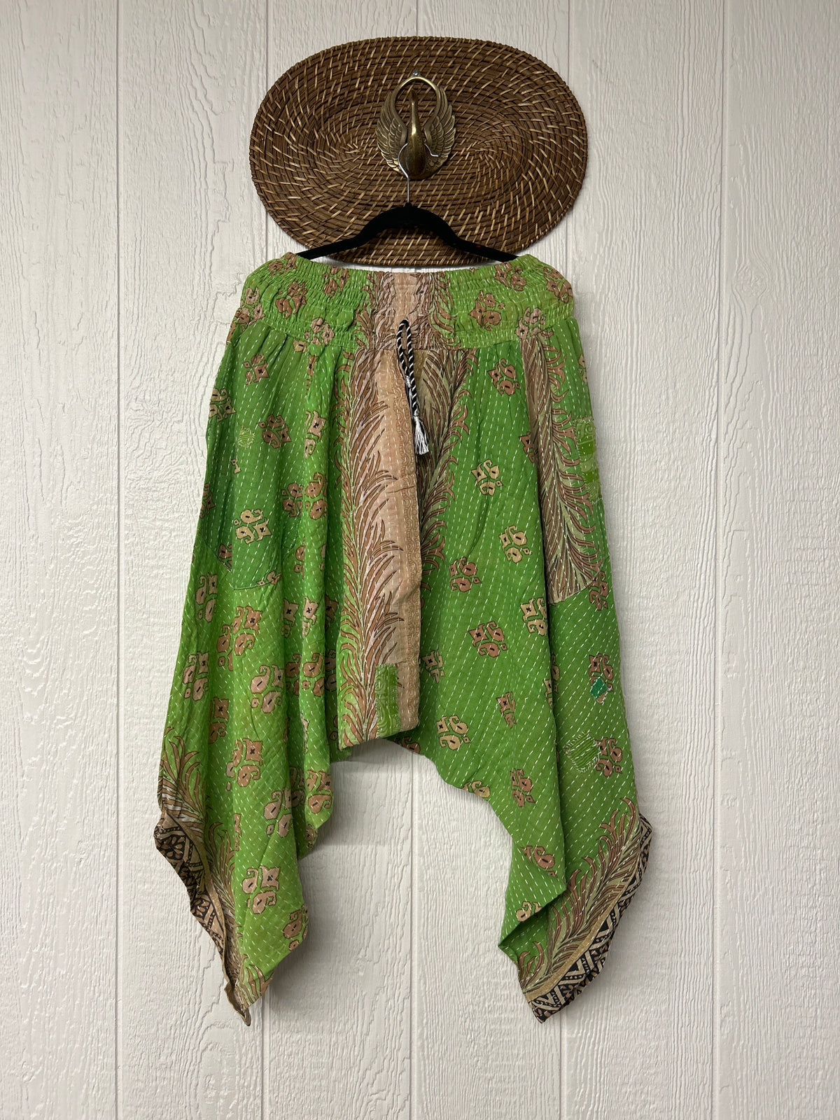 RETAIL Pareo Kantha Everyday Cropped Harems 0726 092