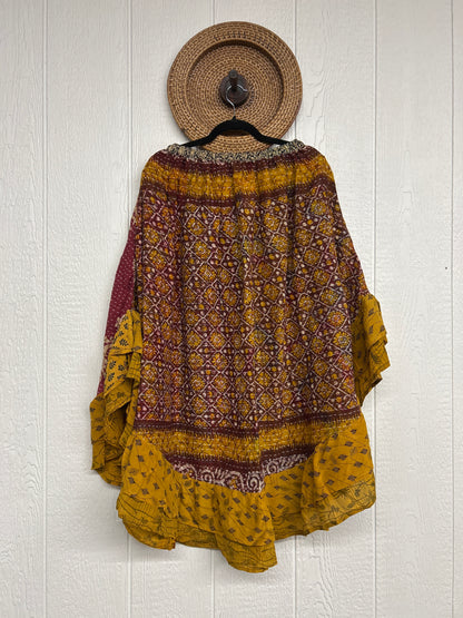 Pareo Kantha Wild Rose Skirt 0426 124
