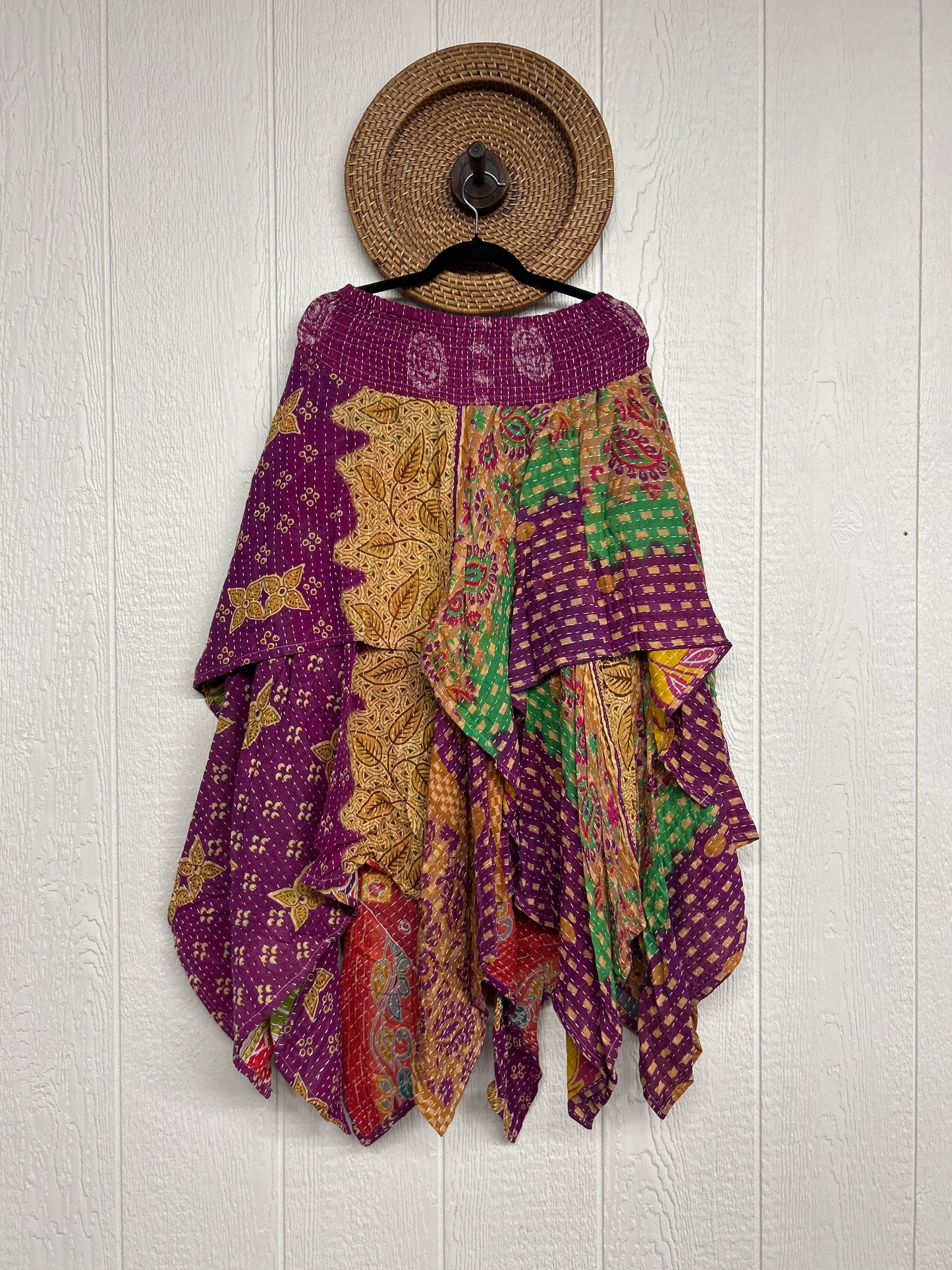 Pareo Kantha Pixie Skirt 0426 110