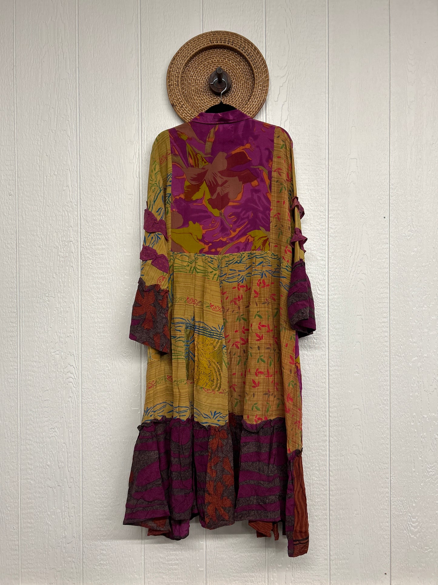 Crepe Sari Rhiannon Duster Dress 0226 174