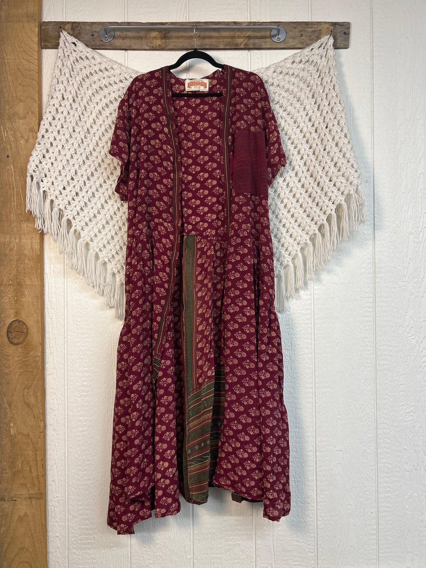 Crepe Sari Summer Evermore Kimono 0726 220