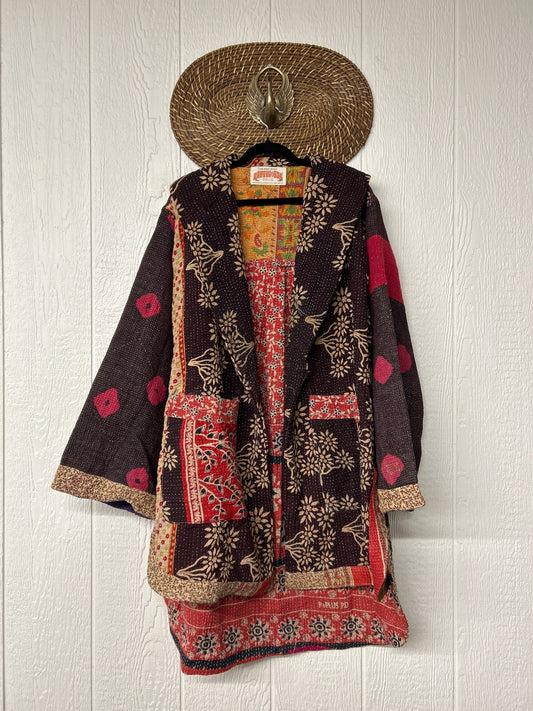 Fine Kantha Drifter Coat 1026 144