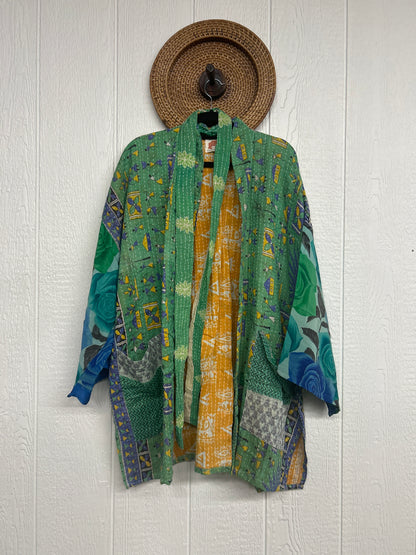 Pareo Kantha Shortie Majestic Kimono 0326 242