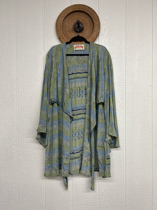 Rasgulla Sari Shortie Spellbound Kimono 0226 256