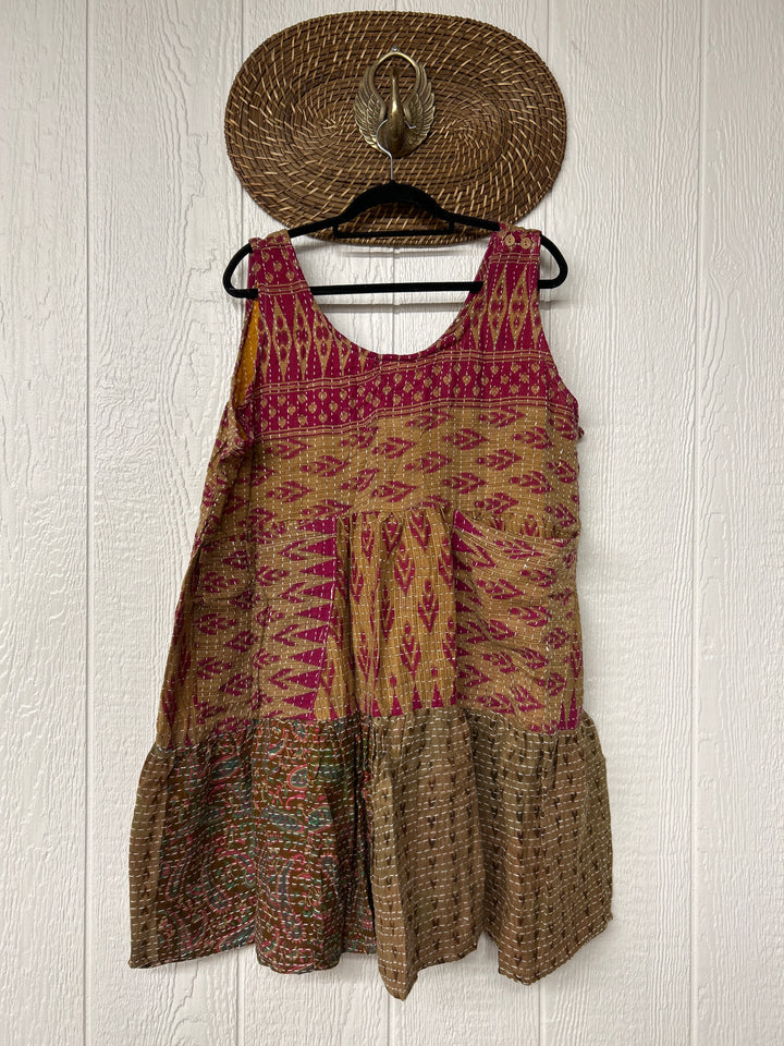Kantha Meadow Mini Dress 0625 011