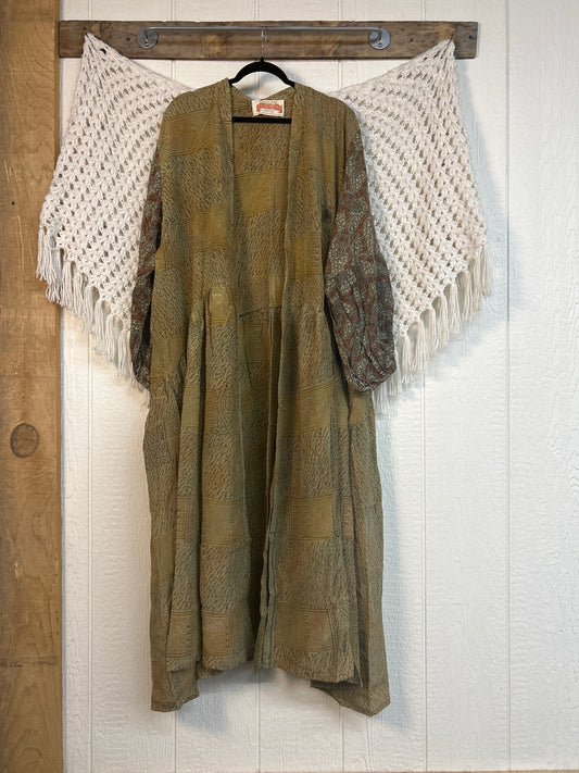 Crepe Sari Evermore Kimono 0326 197