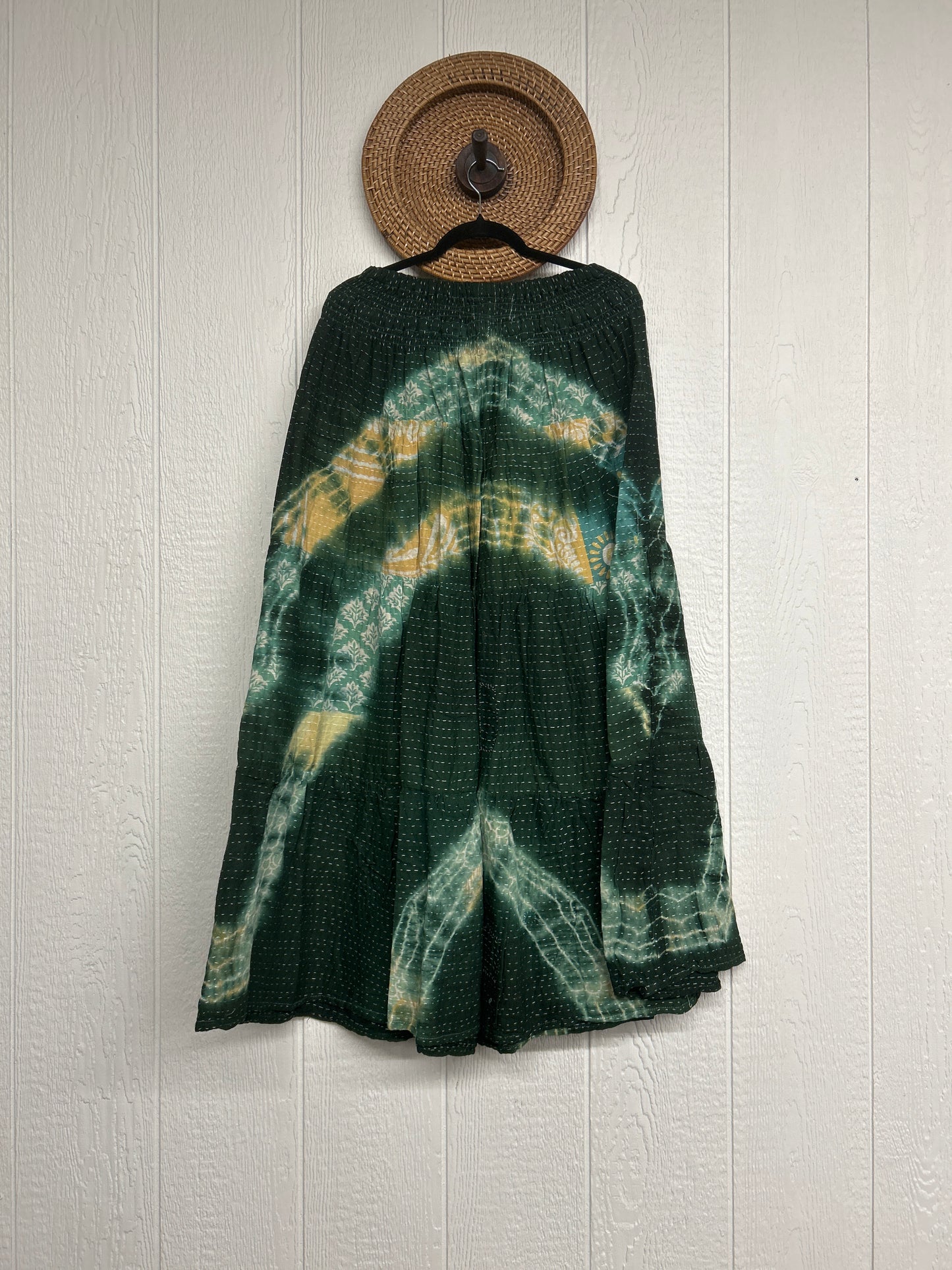 Pareo Kantha Lotus Maxi Skirt 0826 233