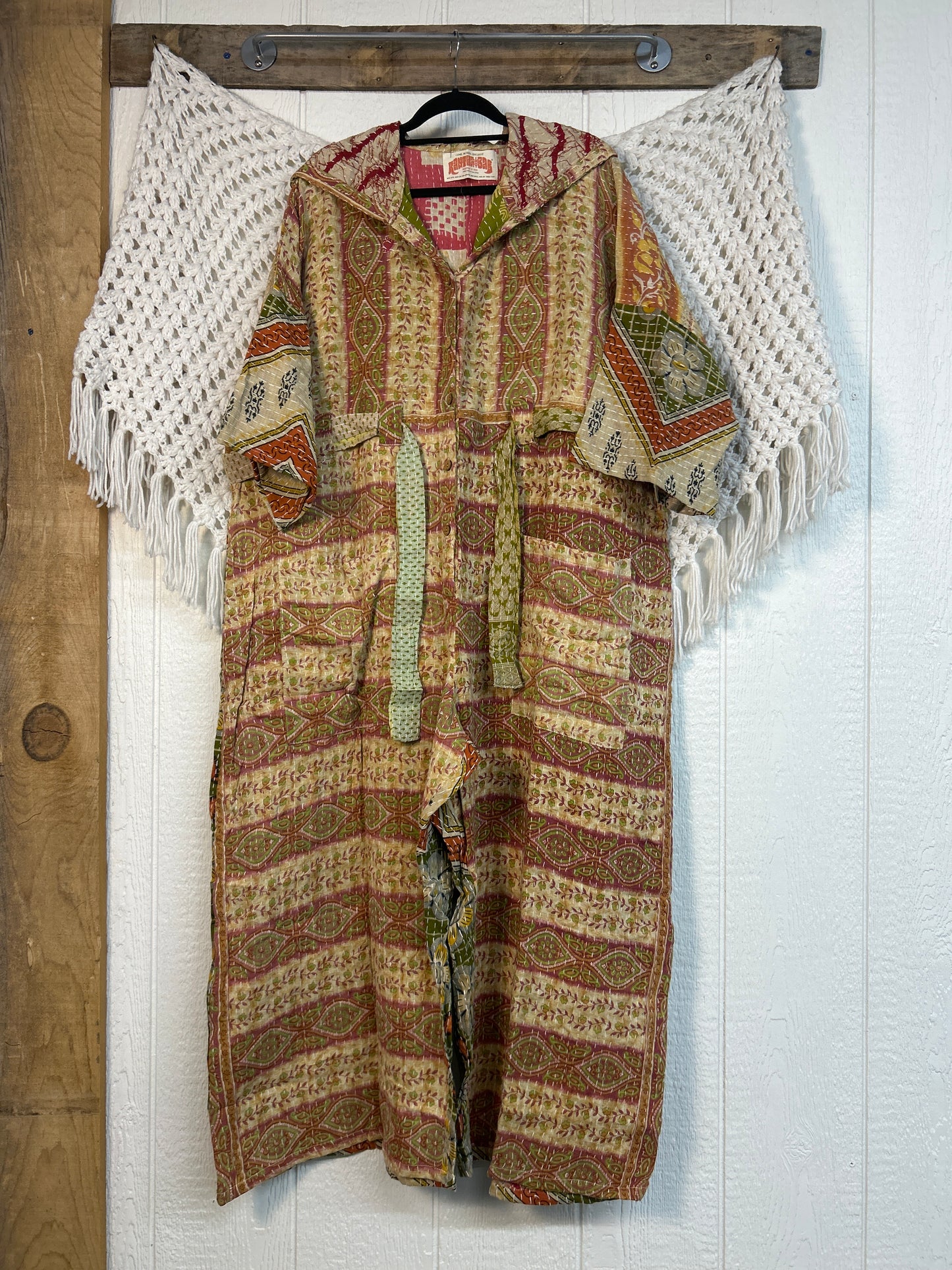 Pareo Kantha Zen Hoodie Jumpsuit 0726 198