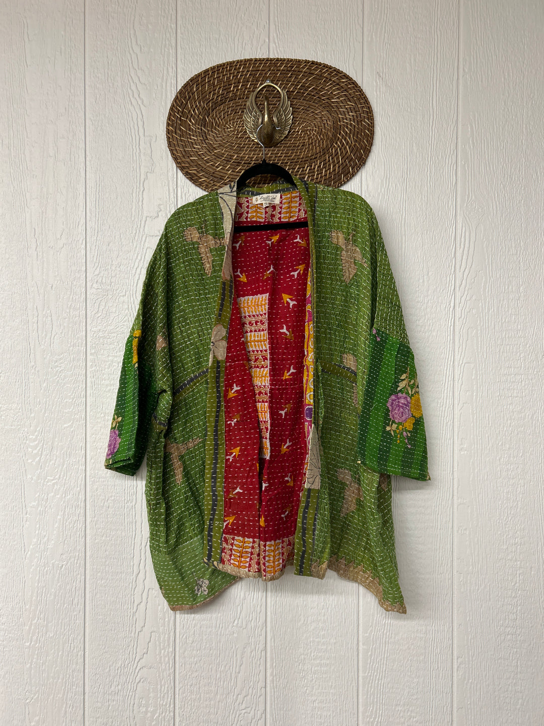 Kantha Shortie Kimono 0325 068