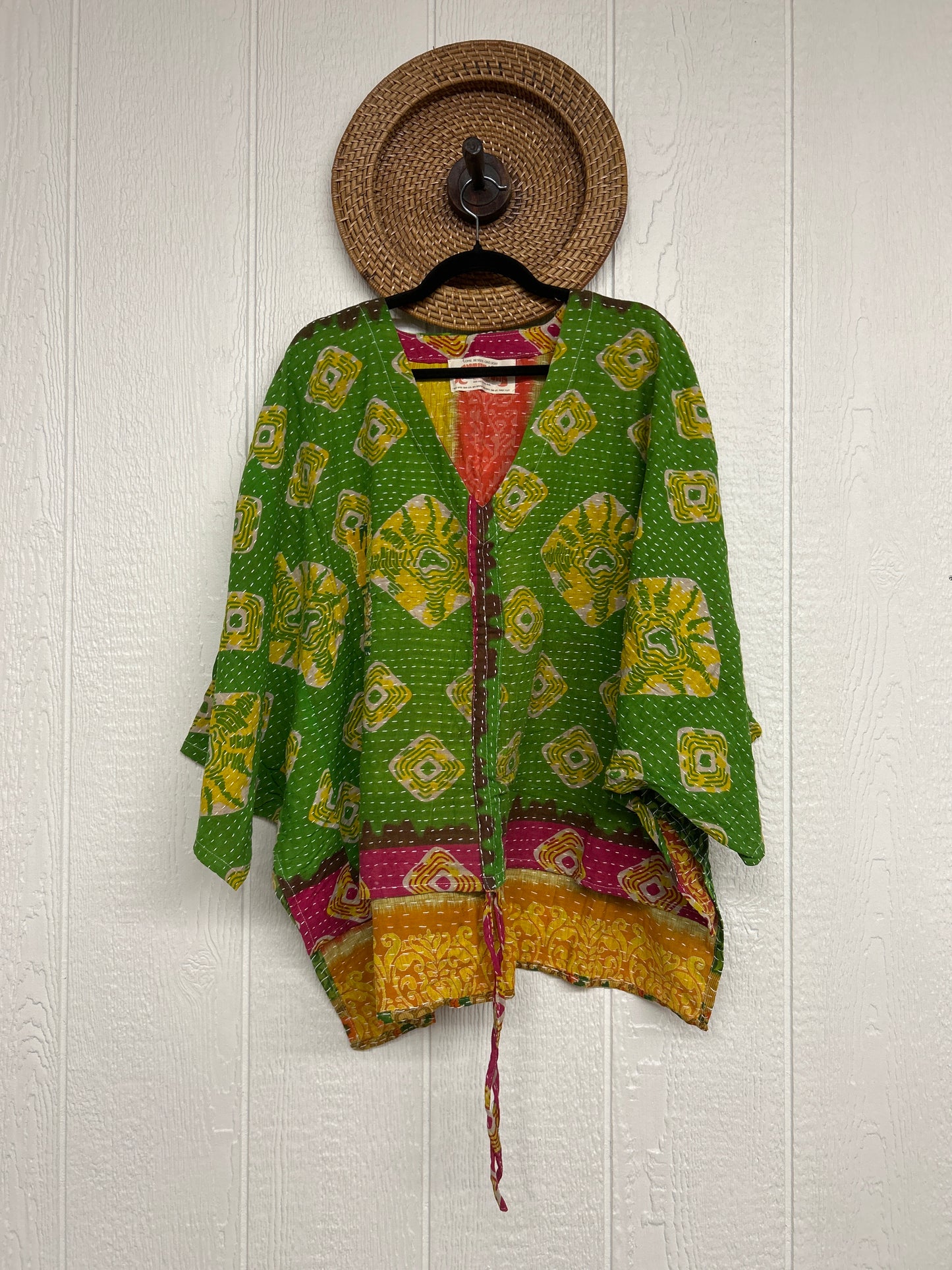Pareo Kantha Hi-Lo Butterfly Top 0626 171
