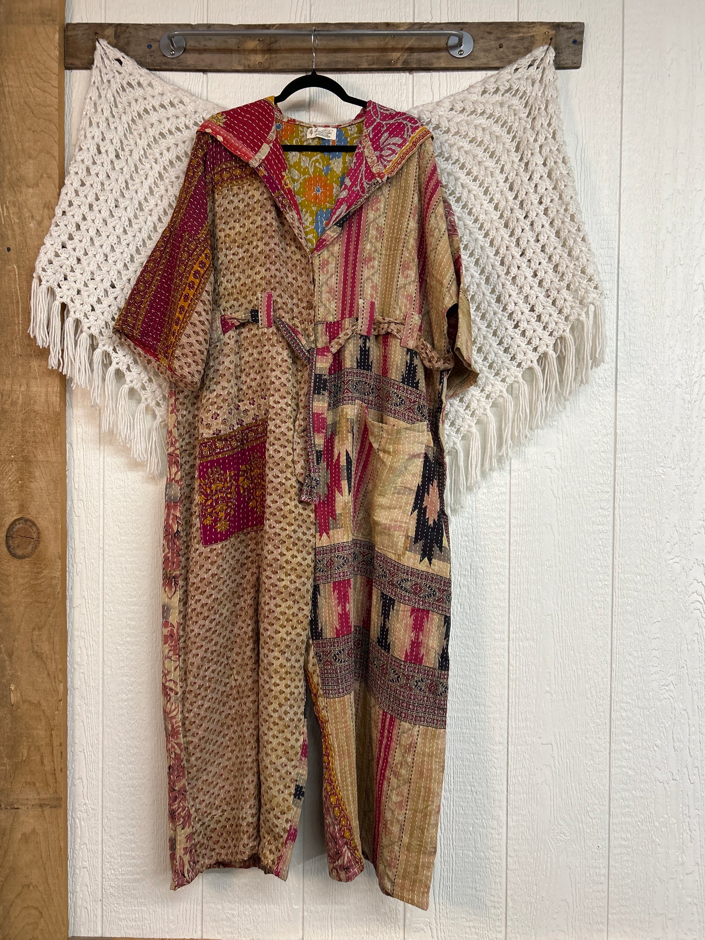 Kantha Zen Hoodie Jumpsuit 0925 269