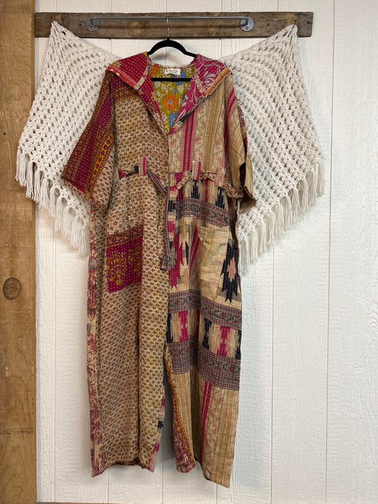 Kantha Zen Hoodie Jumpsuit 0925 269