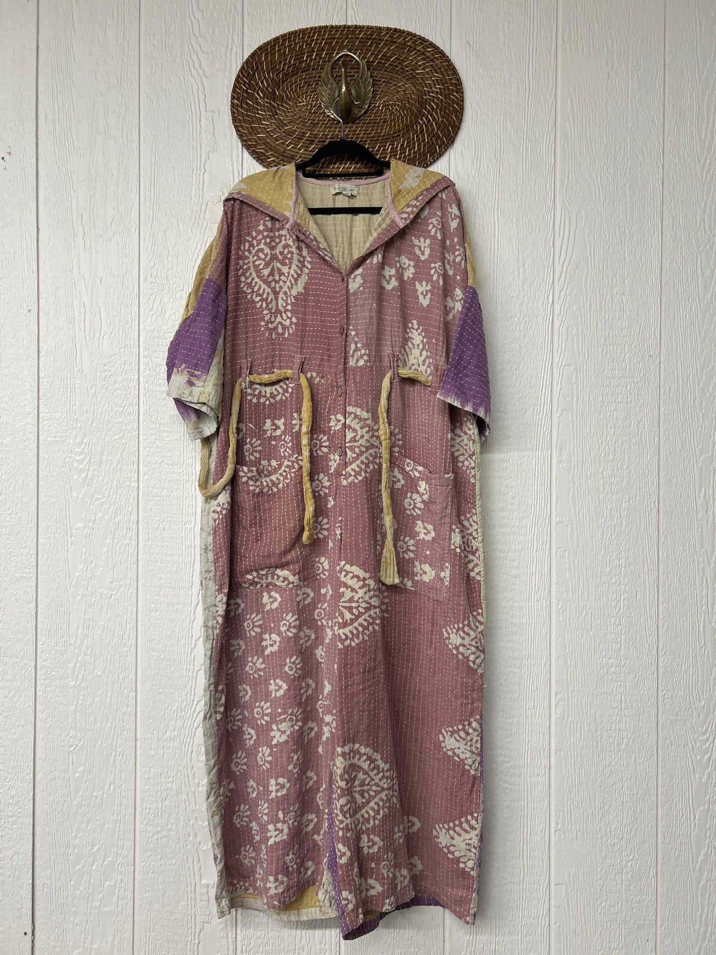 Alchemi Pareo Kantha Zen Hoodie Jumpsuit 0726 002