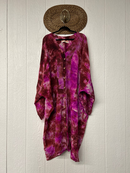 Crepe Sari Gaia Duster Dress 0426 154