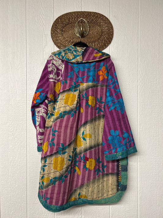 Fine Kantha Drifter Coat 1026 121