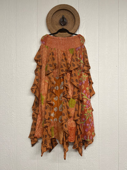 Pareo Kantha Willow Maxi Skirt 0826 010