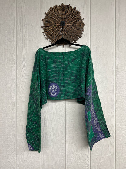 Pareo Kantha Abundance Crop Top 1026 034