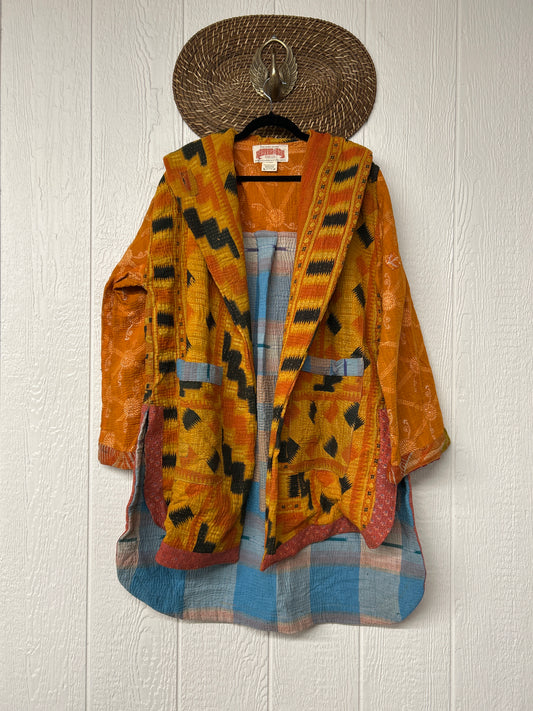 Fine Kantha Drifter Coat 1125 211