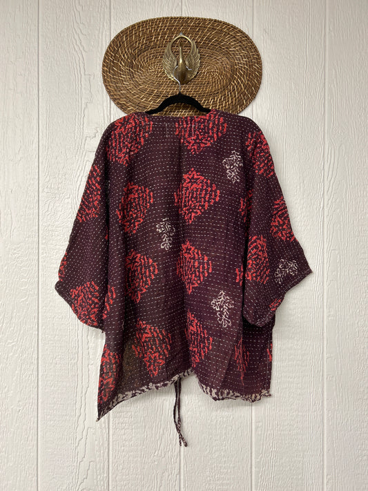 Pareo Kantha Hi-Lo Butterfly Top 0626 003
