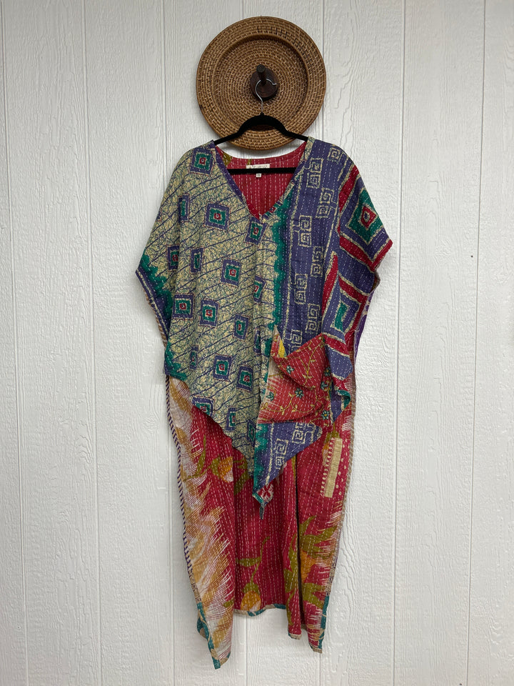 Kantha Surrender Hi Lo Poncho 1024 075