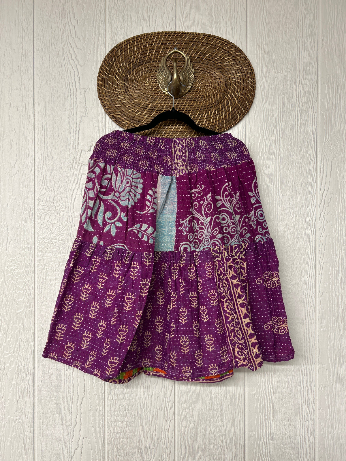 Pareo Kantha Meadow Skirt 0826 184