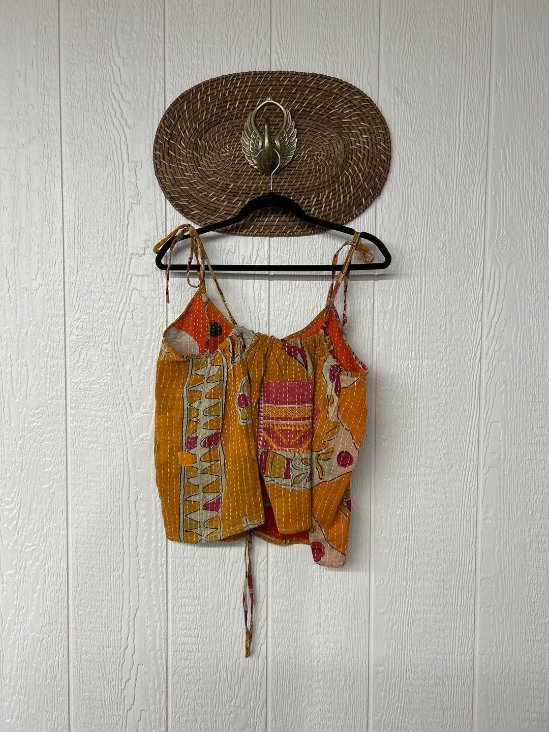 Kantha Butterfly Tank Top 0525 051