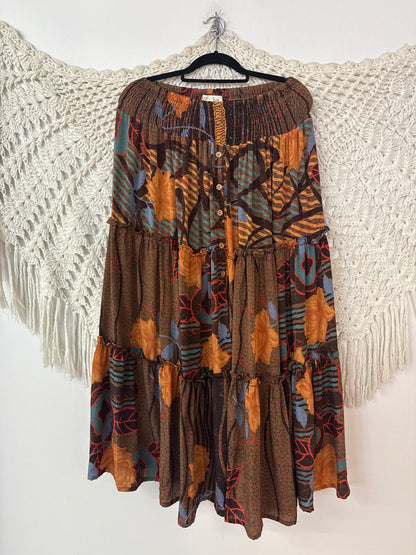 Monarch Maxi Skirt L0626 001