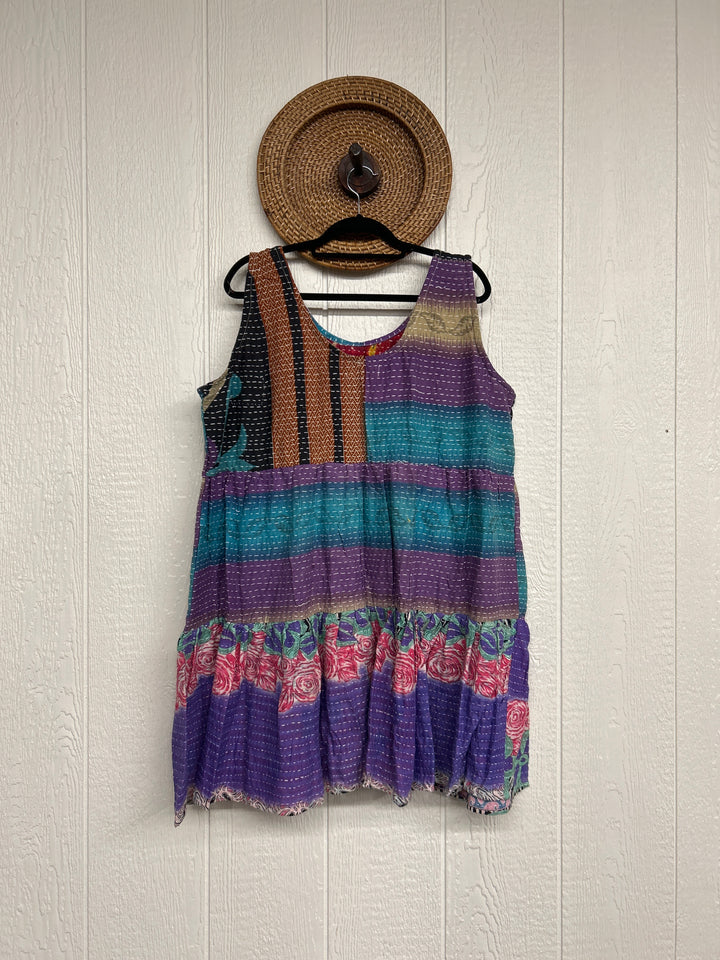 Kantha Meadow Mini Dress 0425 266