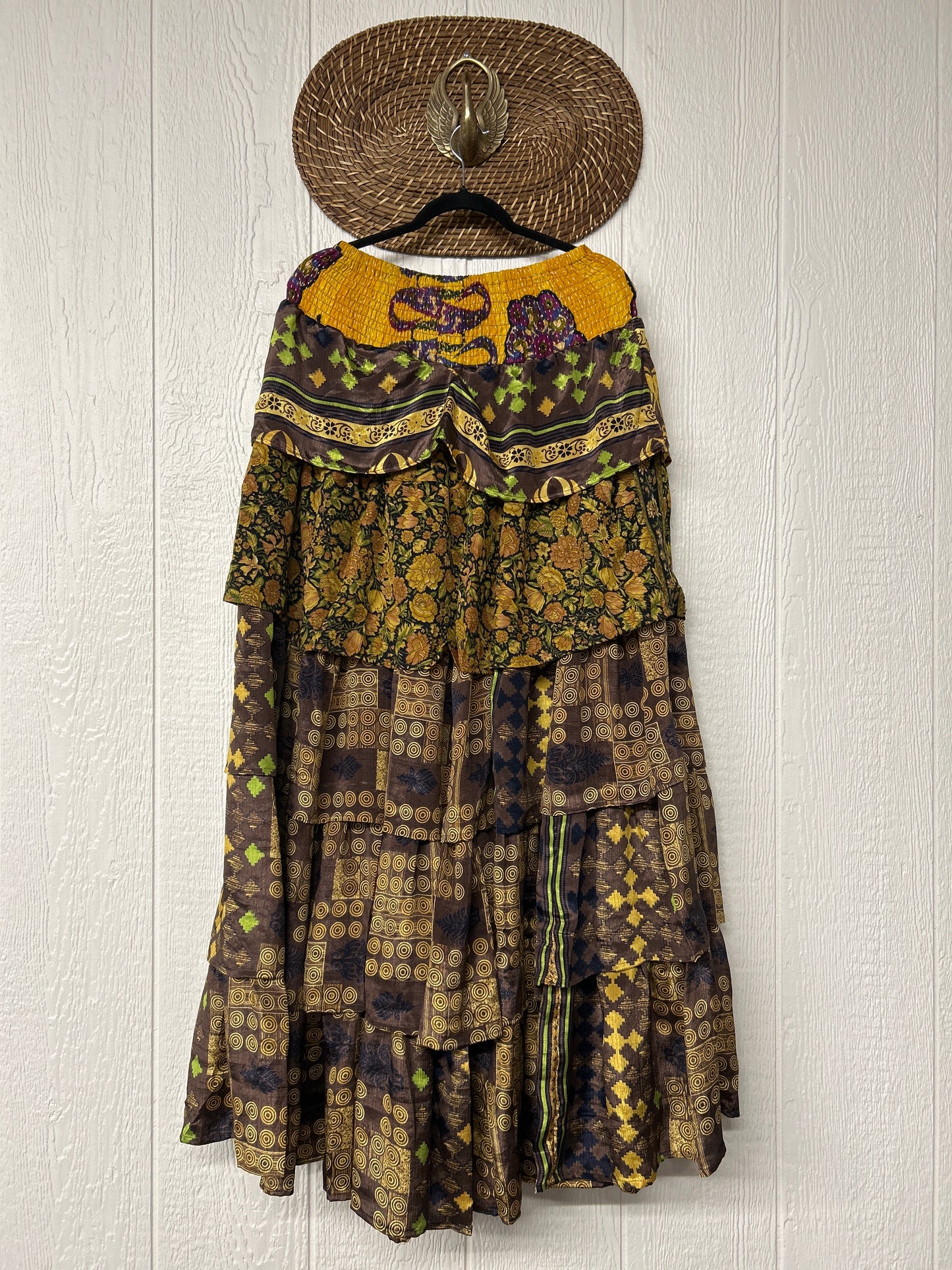 Rasgulla Sari Venus Ruffle Maxi 1125 075