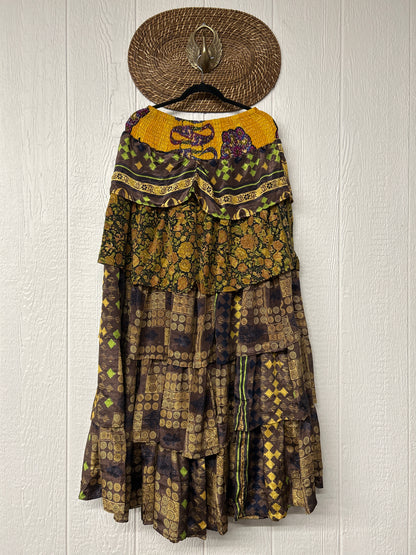 Rasgulla Sari Venus Ruffle Maxi 1125 075