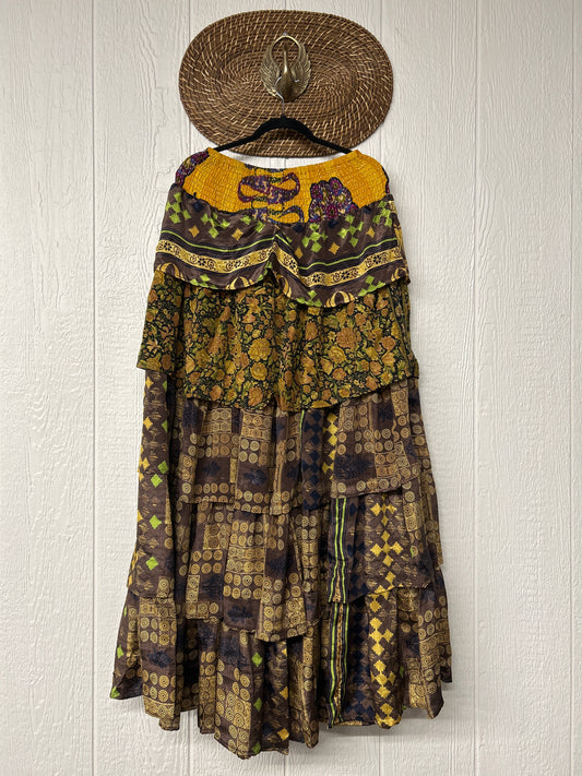 Rasgulla Sari Venus Ruffle Maxi 1125 075