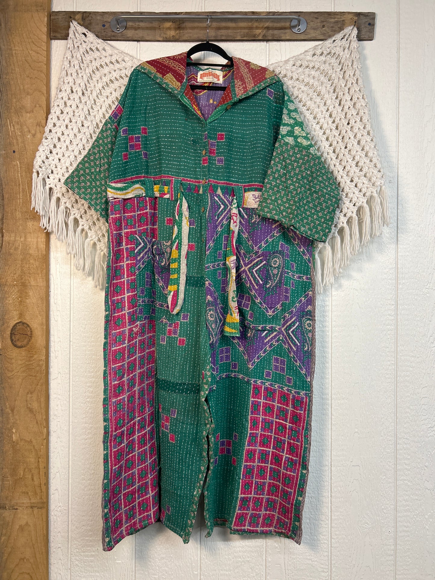 Pareo Kantha Zen Hoodie Jumpsuit 0726 159