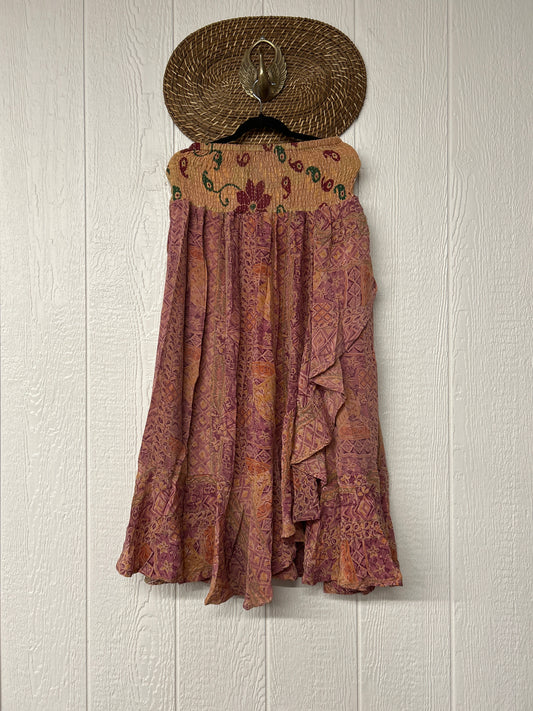 Crepe Sari Inner Peace Wrap Skirt 0626 091