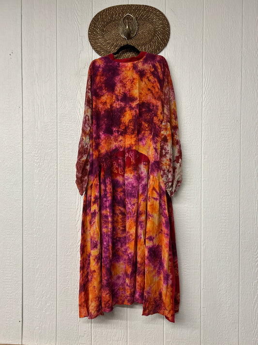 Crepe Sari Evermore Kimono 1026 135