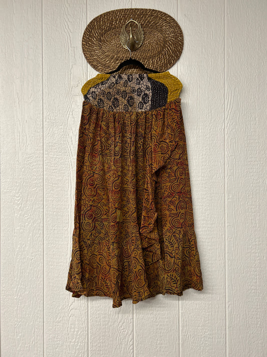 Crepe Sari Inner Peace Wrap Skirt 0626 049