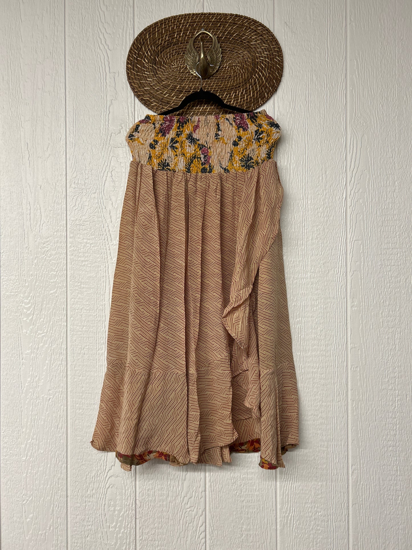 Crepe Sari Inner Peace Wrap Skirt 0626 028