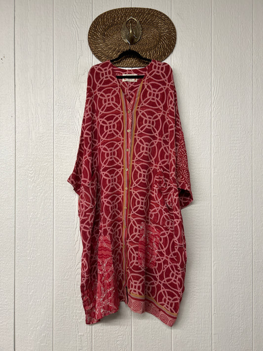 Crepe Sari Gaia Duster Dress 0826 106