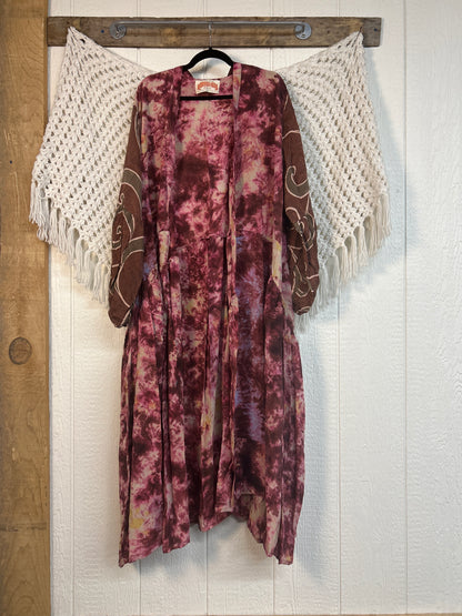 Crepe Sari Evermore Kimono 0326 152
