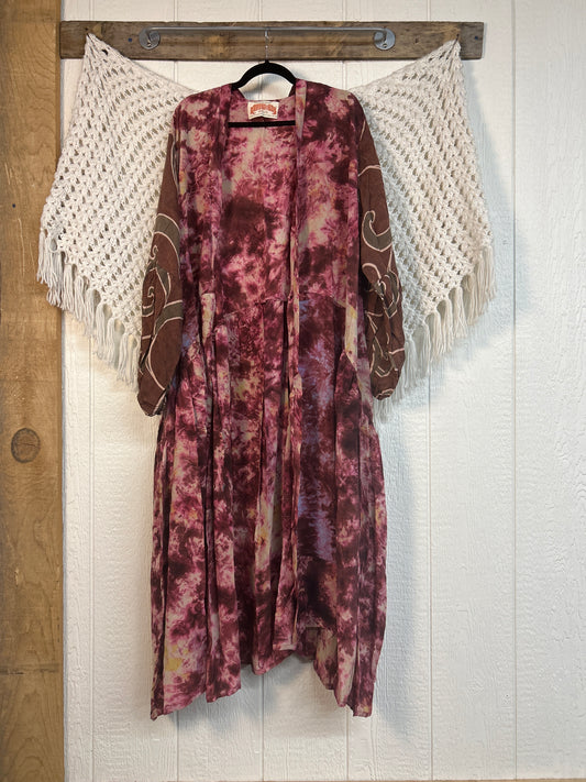 Crepe Sari Evermore Kimono 0326 152