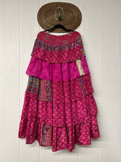 Rasgulla Sari Venus Ruffle Maxi 1125 099