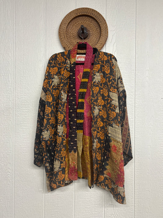 Pareo Kantha Shortie Majestic Kimono 0326 204