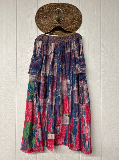 Rasgulla Sari Butterfly Cargo Skirt 0126 210