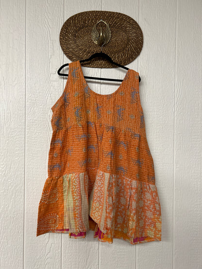 Kantha Meadow Mini Dress 0625 231