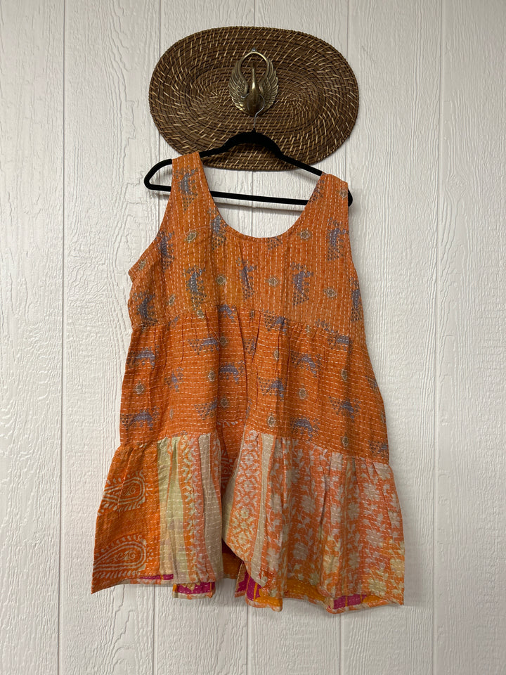 Kantha Meadow Mini Dress 0625 231