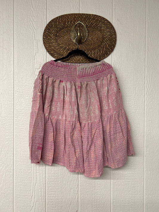 Pareo Kantha Meadow Skirt 0826 013