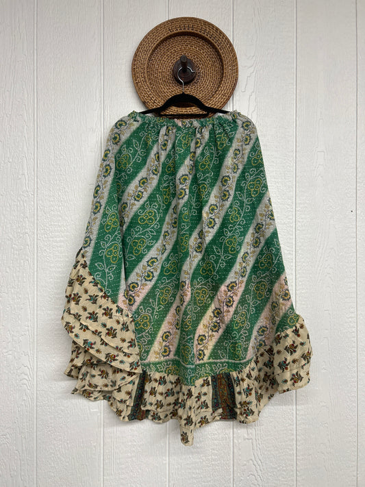 Pareo Kantha Wild Rose Skirt 0426 160