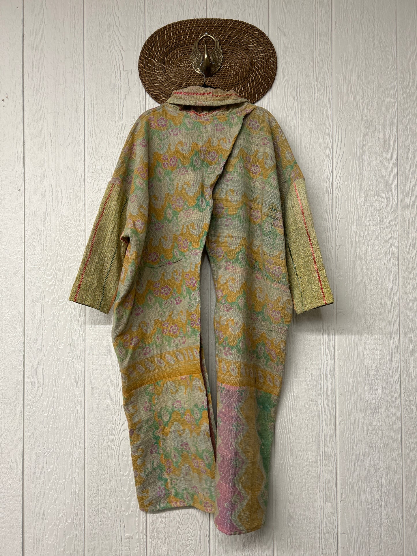 Fine Kantha Cowl Split Pullover 1225 032